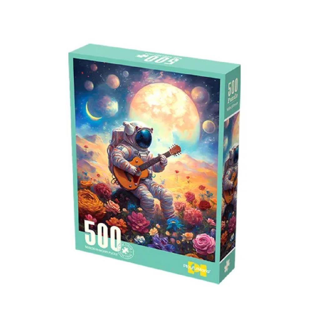 500 Pieces Astronaut Guitar Fantasy Puzzle